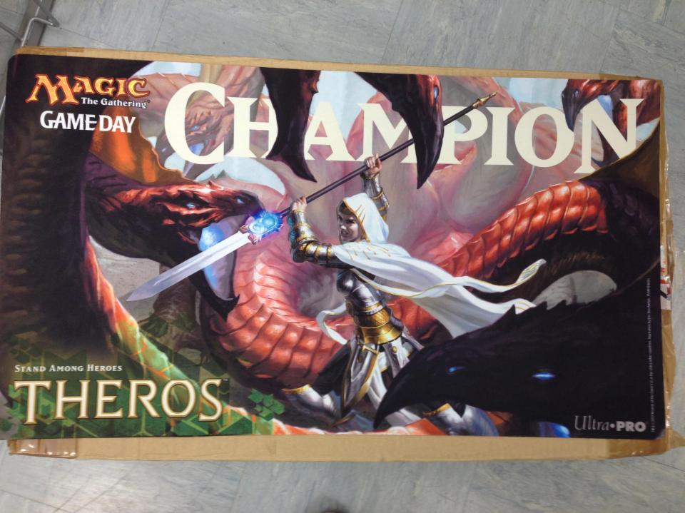 mtg theros playmat