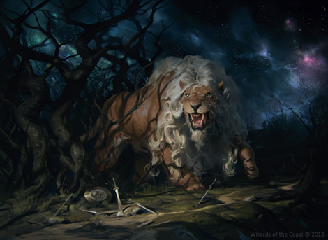 fleecemane lion art