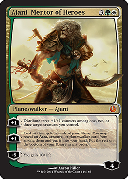 ajani mentor of heroes