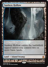 sunken hollow