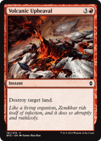 volcanic upheaval