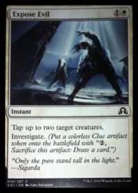 expose evil