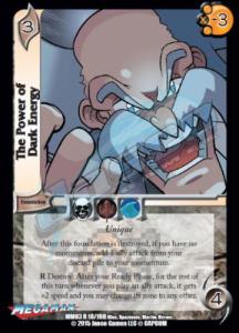 the power of dark energy